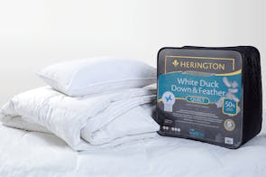 50% White Duck Down Duvet Inner by Herington